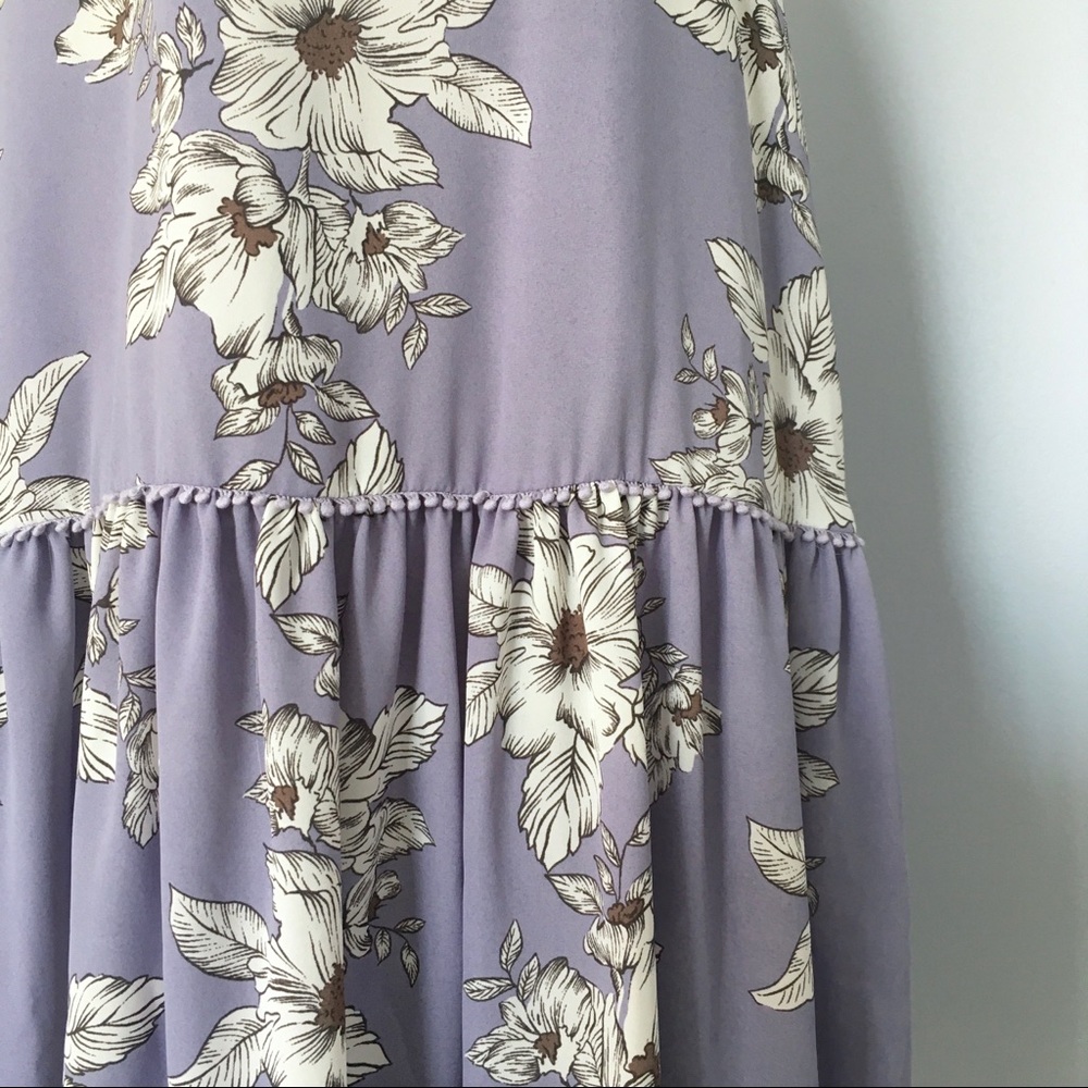 Gianni Bini Carla Tie Front Dress, NWT, Floral - Picture 4 of 8